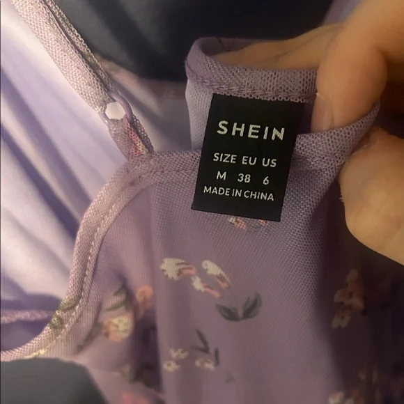 Lavender Floral Cami Dress - Picture 4 of 4